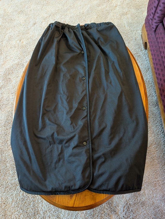 Grecle Other - Bamboo Lined Black Spa-Style Towel Wrap